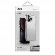 Uniq Clarion Hybrid Case - хибриден удароустойчив кейс за iPhone 14 Pro (прозрачен) 8