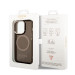 Guess Translucent MagSafe Case - хибриден удароустойчив кейс с MagSafe за iPhone 14 Pro (черен-прозрачен) 6