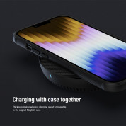 Nillkin Super Frosted Pro Magnetic Case - хибриден удароустойчив кейс с MagSafe за iPhone 14 Plus (черен)  2