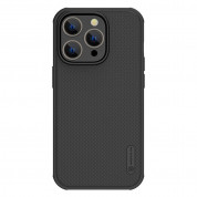 Nillkin Super Frosted Pro Magnetic Case - хибриден удароустойчив кейс с MagSafe за iPhone 14 Pro (черен) 