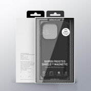 Nillkin Super Frosted Pro Magnetic Case - хибриден удароустойчив кейс с MagSafe за iPhone 14 Pro (черен)  7