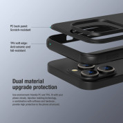 Nillkin Super Frosted Pro Magnetic Case - хибриден удароустойчив кейс с MagSafe за iPhone 14 Pro (черен)  4
