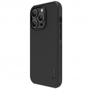 Nillkin Super Frosted Pro Magnetic Case - хибриден удароустойчив кейс с MagSafe за iPhone 14 Pro (черен)  1
