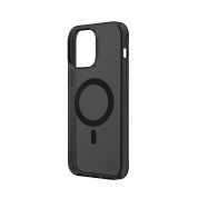 Uniq LifePro Xtreme Magnetic Case - хибриден удароустойчив кейс с MagSafe за iPhone 14 Pro (черен-прозрачен) 2