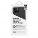 Uniq AirFender Slim Flexible Case - удароустойчив силиконов (TPU) калъф за iPhone 14 (черен) 5