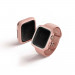 Uniq Moduo Apple Watch Case - силиконов (TPU) кейс с две сменяеми поликарбонатни части за Apple Watch 7 45мм, Apple Watch 8 45мм (розов) 3