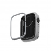 Uniq Moduo Apple Watch Case for Apple Watch 7 45mm, Apple Watch 8 45mm (stone grey) (2 pcs.)