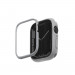 Uniq Moduo Apple Watch Case - силиконов (TPU) кейс с две сменяеми поликарбонатни части за Apple Watch 7 45мм, Apple Watch 8 45мм (сив) 1