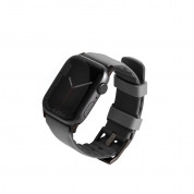 Uniq Linus Aerosoft Silicone Strap for Apple Watch 42mm, 44mm, 45mm, Ultra 49mm (grey)