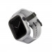 Uniq Monos 2in1 Protective Case With Strap - удароустойчив TPU кейс с вградена каишка за Apple Watch 44мм, 45мм (сив) 3