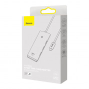 Baseus USB-C Lite Series 5-Port Hub (WKQX030302) (25 cm) (white)  6