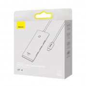 Baseus USB-C Lite Series 5-Port Hub (WKQX030502) (200 cm) (бял)  6