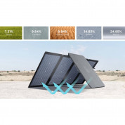 EcoFlow 220W Solar Panel - сгъваем соларен панел зареждащ директно вашето устройство от слънцето (черен) 4