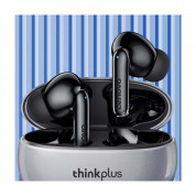 Lenovo XT88 SinglePoint TWS Earphones - безжични блутут слушалки със зареждащ кейс (черен-сив) 2