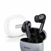 Lenovo XT88 SinglePoint TWS Earphones - безжични блутут слушалки със зареждащ кейс (черен-сив) 4