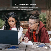 Belkin Boost Charge Power Bank 10000 mAh 15W - външна батерия с два USB-A и един USB-C изходи и технология за бързо зареждане (син) 7