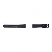 Samsung Essex Leather Band 20mm (GP-R815BREEAAA) - оригинална кожена каишка за Samsung Galaxy Watch, Huawei Watch, Xiaomi, Garmin и други часовници с 20мм захват (черен) 1
