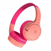Belkin Soundform Mini Wireless Оn-Ear Headphones For Kids - безжични слушалки подходящи за деца за мобилни устройства (розов)