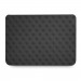 Guess 4G Triangle Metal Logo Notebook Sleeve - дизайнерски луксозен кожен калъф за MacBook Air 13, MacBook Pro 13, MacBook Pro 14 и лаптопи до 14 инча (черен) 3
