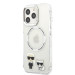 Karl Lagerfeld Karl & Choupette MagSafe Case - дизайнерски кейс с висока защита с MagSafe за iPhone 13 Pro (прозрачен) 1