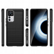 Tech-Protect Carbon Flexible TPU Case for Xiaomi 12 Lite (black) 1