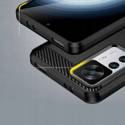 Tech-Protect Carbon Flexible TPU Case for Xiaomi 12 Lite (black) 4