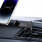 Tech-Protect V3 Mini Car Air Vent Phone Holder - поставка за радиатора на кола за смартфони с ширина от 55 до 80 мм (черен) 5