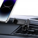 Tech-Protect V3 Mini Car Air Vent Phone Holder - поставка за радиатора на кола за смартфони с ширина от 55 до 80 мм (черен) 6