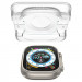 Spigen Tempered Glass GLAS.tR EZ Fit 2 Pack - 2 броя стъклени защитни покрития за дисплея на Apple Watch Ultra 49мм (прозрачен) 2