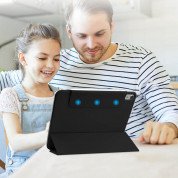 Tech-Protect Magnetic Smartcase - магнитен полиуретанов калъф с поставка за iPad 10 (2022) (черен)  5