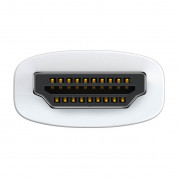 Baseus Lite Series HDMI 1080P to VGA HD Adapter (WKQX010101) - HDMI към VGA адаптер с 3.5 аудио изход и microUSB вход (бял) 5