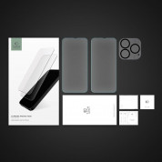 Tech-Protect Supreme Protection Set - комплект 2 броя стъклено защитно покритие за дисплея и стъклено защитно покритие за камерата на iPhone 14 Pro Max (прозрачен) 4