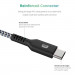 Zendure SuperCord USB-A to USB-C Cable 3A - здрав плетен кабел с USB-C порт (100 см) (черен) 8