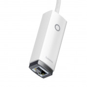 Baseus Lite Series USB-C to RJ45 Ethernet Adapter 100Mbps (WKQX000202) (white) 3