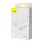 Baseus Lite Series USB-C to RJ45 Ethernet Adapter 1000Mbps (WKQX000302) - адаптер USB-C към Ethernet за компютри с USB-C порт (бял) 5
