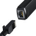 Baseus Lite Series USB-A to RJ45 Ethernet Adapter 100Mbps (WKQX000001) - адаптер USB-A към Ethernet за компютри с USB-A порт (черен) 3