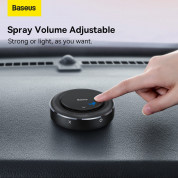 Baseus Sticky Car Fragrance Air Freshener (SUXUN-JS01) -  ароматизатор за кола с 4 ароматa (черен) 7