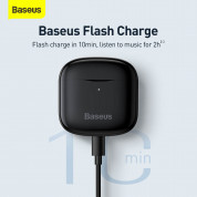 Baseus Bowie E3 TWS In-Ear Bluetooth Earphones (NGTW080001) - безжични блутут слушалки със зареждащ кейс (черен) 9