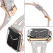 Kingxbar New Chameleon Band - силиконова каишка с кристали за Apple Watch 42мм, 44мм, 45мм, Ultra 49мм (сребрист-розов) 10