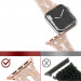 Kingxbar New Chameleon Band - силиконова каишка с кристали за Apple Watch 42мм, 44мм, 45мм, Ultra 49мм (златист-розов) 6