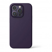 Ringke Soft Silicone Case - силиконов (TPU) калъф за iPhone 14 Pro (тъмнолилав) 2