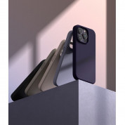 Ringke Soft Silicone Case - силиконов (TPU) калъф за iPhone 14 Pro (тъмнолилав) 4
