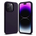Ringke Soft Silicone Case - силиконов (TPU) калъф за iPhone 14 Pro Max (тъмнолилав) 3