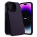 Ringke Soft Silicone Case - силиконов (TPU) калъф за iPhone 14 Pro Max (тъмнолилав) 2