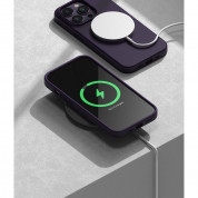 Ringke Soft Silicone Case - силиконов (TPU) калъф за iPhone 14 Pro Max (тъмнолилав) 6