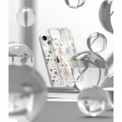 Ringke Fusion Dry Flowers Case - дизайнерски хибриден удароустойчив кейс за iPhone 14 (прозрачен)  11