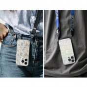 Ringke Fusion Dry Flowers Case - дизайнерски хибриден удароустойчив кейс за iPhone 14 Pro (прозрачен)  12