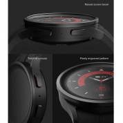 Ringke Bezel Styling Stainless Steel for Samsung Galaxy Watch 5 Pro 45mm (black) 6