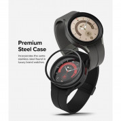 Ringke Bezel Styling Stainless Steel - рамка от неръждаема стомана с висока степен на защита за Samsung Galaxy Watch 5 Pro 45мм (черен) 1