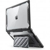 i-Blason SUPCASE Unicorn Beetle Pro Case - удароустойчив хибриден кейс с поставка за MacBook Pro 16 M1 (2021) (черен-прозрачен) 1